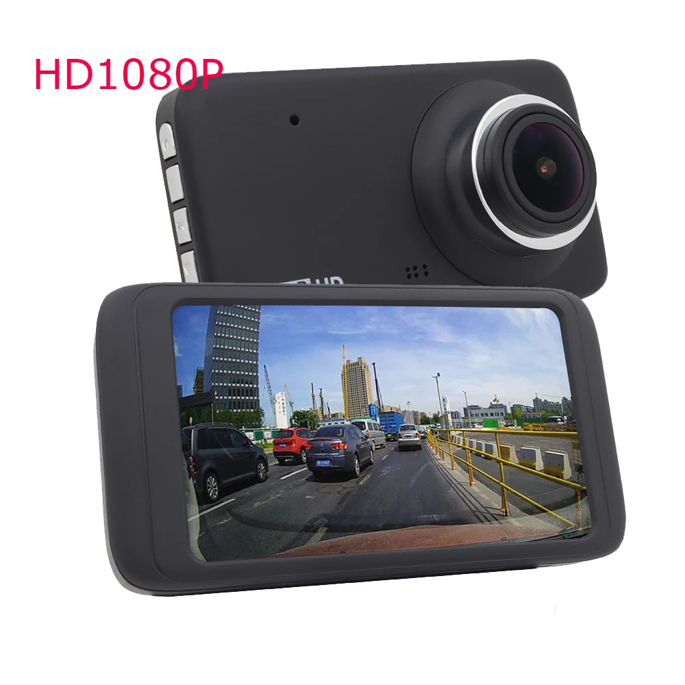 Автомобильный цифровой видеорегистратор 800*480 IPS экран 4 дюйма 1080HD ночное видение