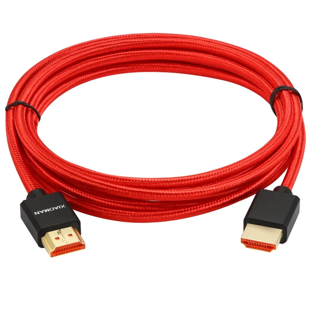 Кабель HDMI 2 0 штекер-HDMI штекер 3D 4K 1080P кабель для видеоигр Nintendo Switch Splitter Xiaomi