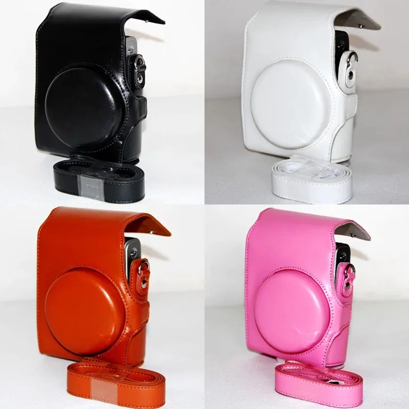 Новый чехол сумка из искусственной кожи с плечевым ремнем для камеры Fuji Fujifilm Instax