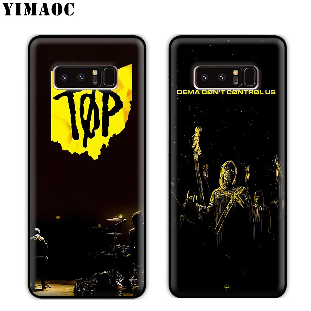 YIMAOC Twenty One Pilots Мягкий силиконовый чехол для samsung Galaxy Note 10 Plus 9 8 A9 A8 A6 2018 A5 A3 2017 2016 |