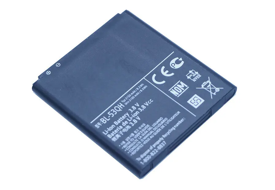 Seasonye 1x2150mAh/wh BL-53QH / BL 53QH BL53QH Сменный аккумулятор для LG Optimus L9 P769 P760 P765 P768 F200 F200L/S/K |