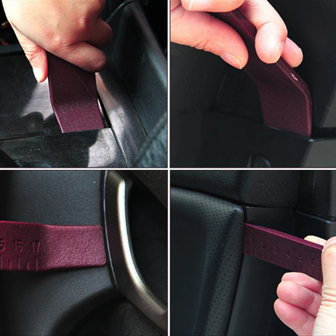 Новый 4 шт. роскошный пластиковый инструмент для ремонта автомобиля радио