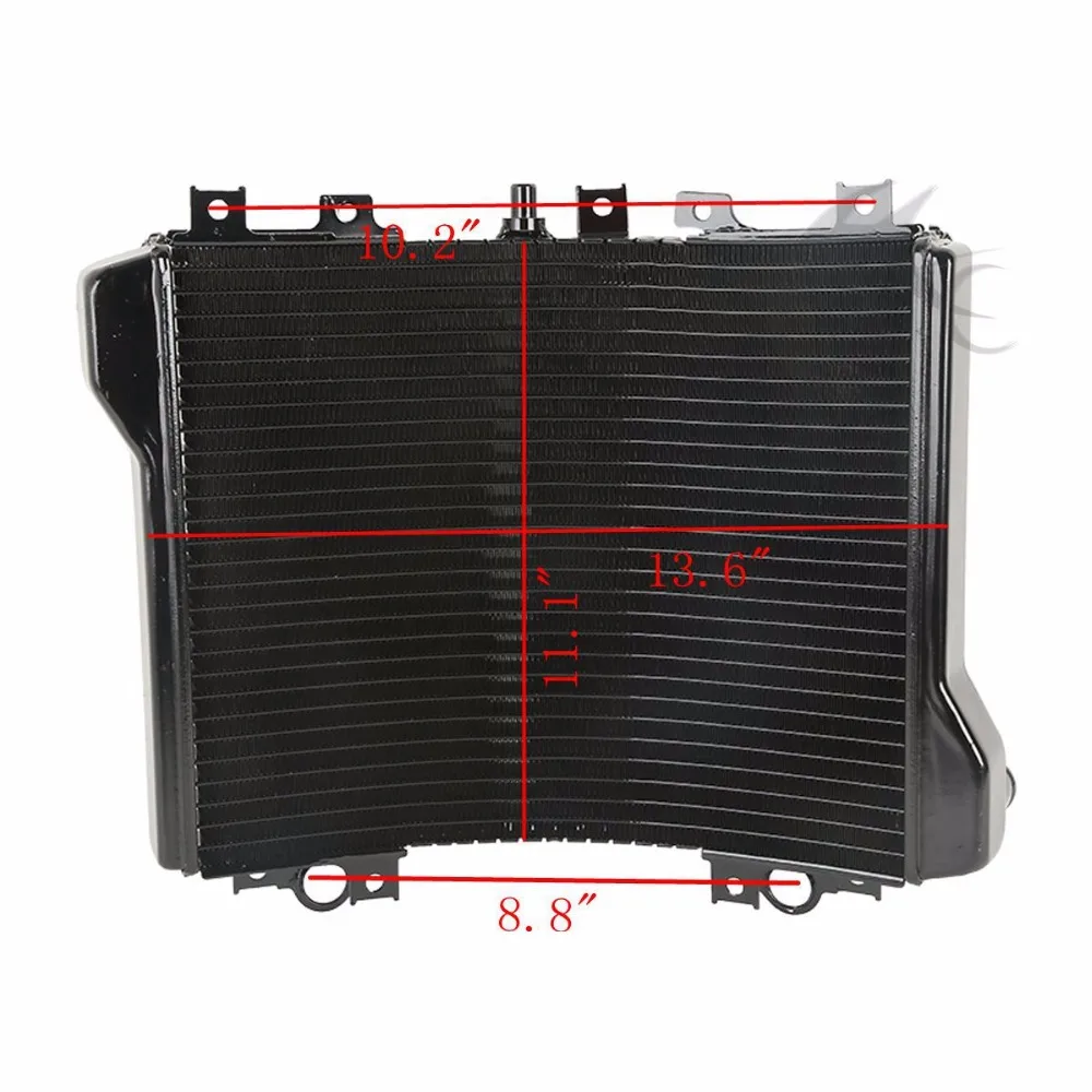 Алюминиевый радиатор для мотоцикла KAWASAKI ZX11 ZZR1100 D1 D7 1992 2002|motorcycle aluminium radiator|motorcycle