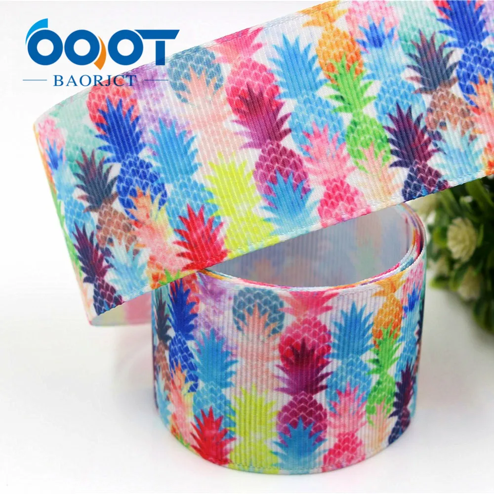 OOOT BAORJCT 1711089 38 мм 10 ярдов Мультяшные ленты термопечать grosgrain Свадебные аксессуары
