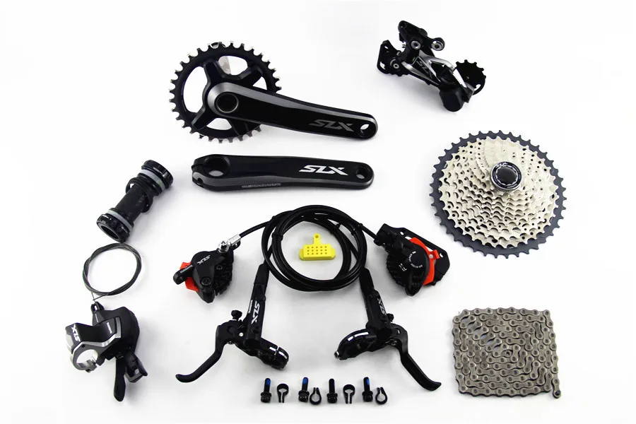 SHIMANO DEORE SLX M7000 Группа Набор 34T шатун горный велосипед Группа Комплект 1x11-скорость 40T 42T 46T M7000 тормоз задний переключатель