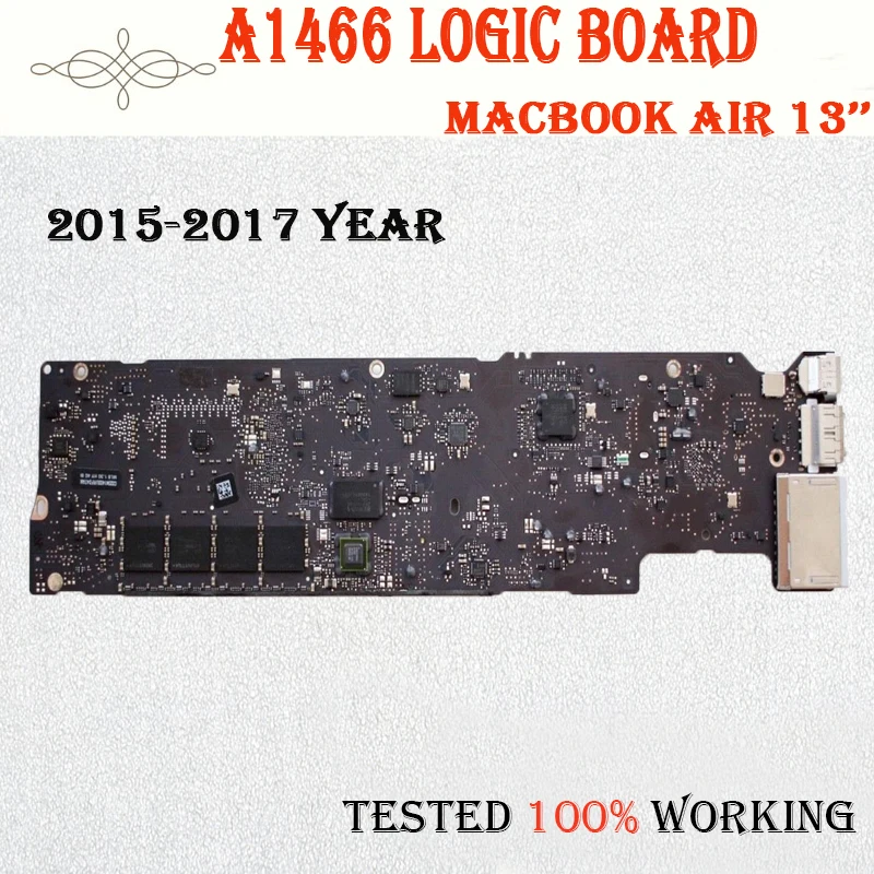 Оригинальная протестированная материнская плата A1466 для Macbook Air 13 '&#x27A1466 I7 8G 2 GHZ 1