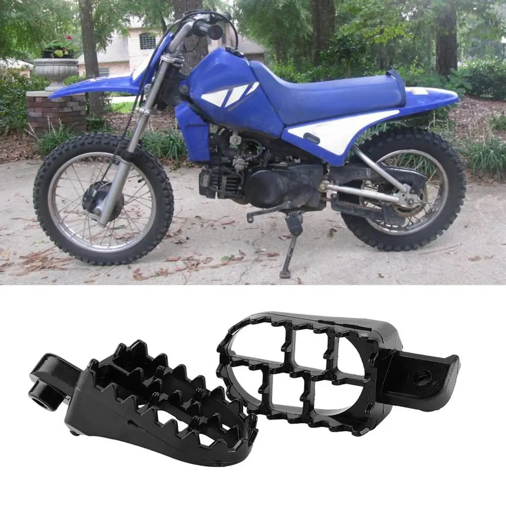 2 шт. педали для ног мотоцикла подставка Yamaha PW50 PW80 TW200 противоскользящая