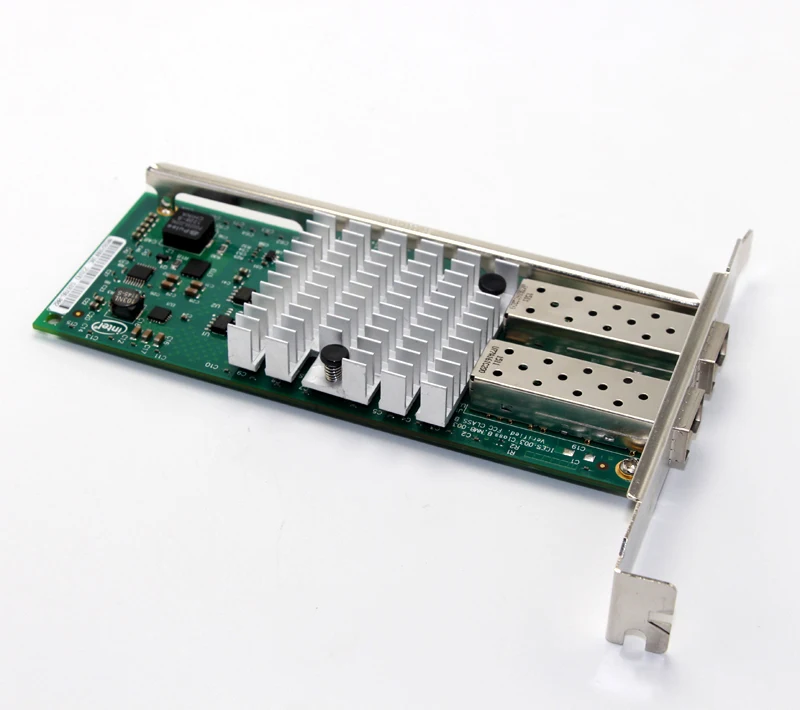 Бесплатная Доставка 82599ES Ethernet Серверный Адаптер 10 Гбит Двухпортовый PCI Express X520 NIC