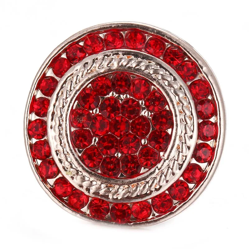 10 шт./лот высококачественные кнопки из розового золота ювелирные изделия Круглые