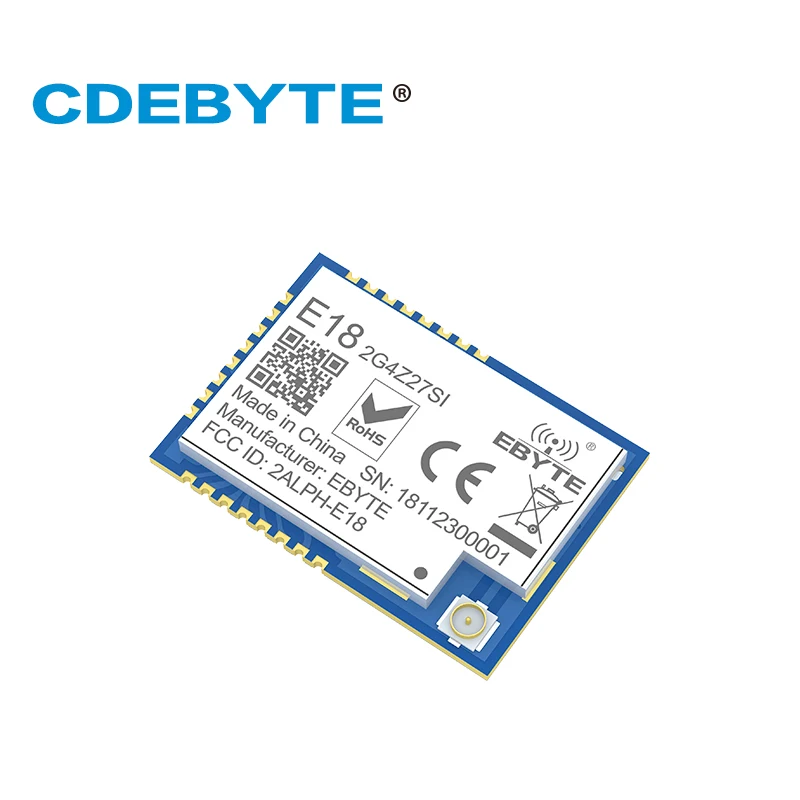 E18 2G4Z27SI Zigbee CC2530 PA CC2592 2 4 ГГц 500 МВт IoT uhf беспроводной трансивер 27 дБм модуль