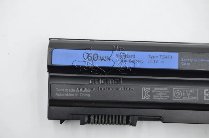 Оригинальный аккумулятор для ноутбука JIGU Dell E5420 E5420m E5430 E5520 E5520m E5530 E6120 E6420 Vostro 3460