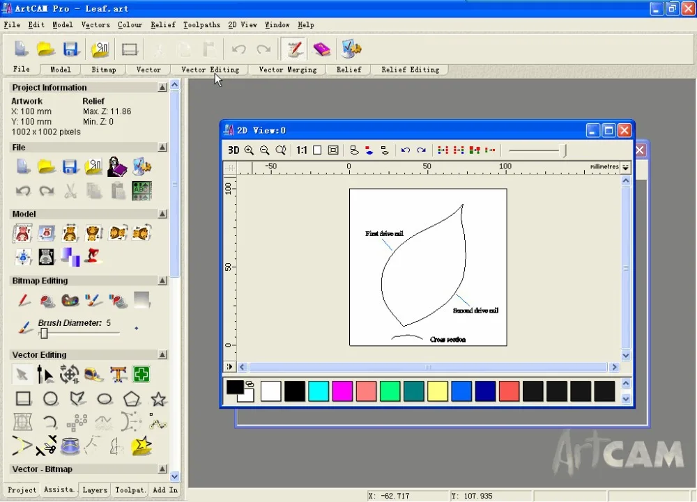 Hot sale ARTCAM pro 9.1+pro 2011 cnc software for 2D/3D design router machine working |
