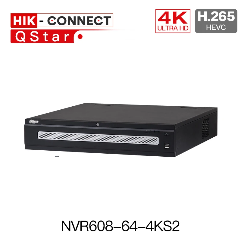 DH оригинальный NVR608 64 4KS2 канала ultra 4k H.265 сети видео Регистраторы поддержка 12MP RAID 8