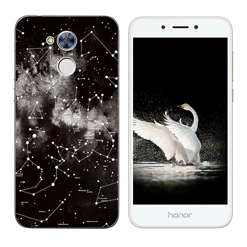 for Huawei Honor 6A Soft Silicone TPU Back Cover Huaiwei Honor6A Phone Cases 5.5'' Shell Hand Printing Fundas Coque |