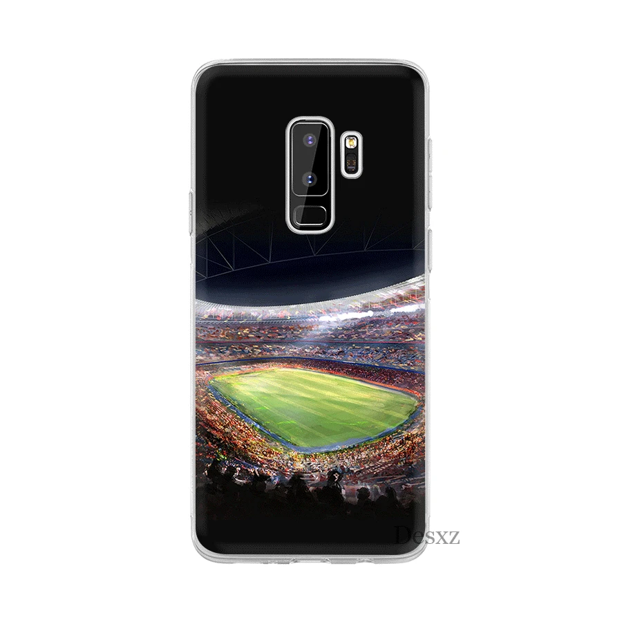 Desxz сотовый Чехол для телефона Футбол стадион для samsung Galaxy A10 A30 A40 A50 A70 A3 A5 A6 A8 плюс Защитная крышка