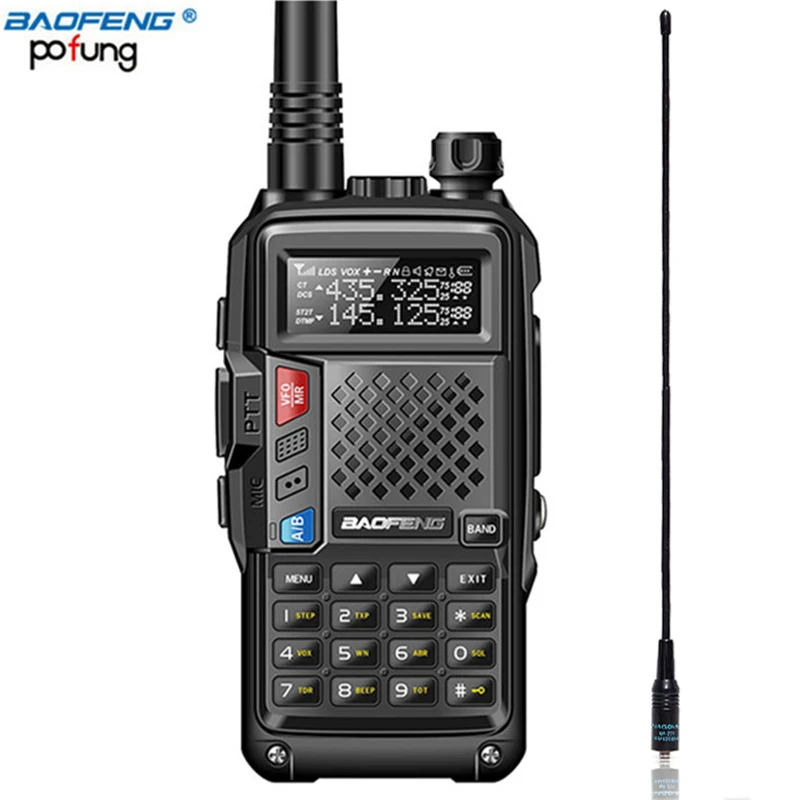 add 771 antenna BaoFeng BF-UVB3 Plus 8 Вт мощная рация cb ham двухстороннее радио 128CH 136-174Mhz& 400-520Mhz 10 км большой диапазон обновления UV 5R - Цвет: add 771 antenna