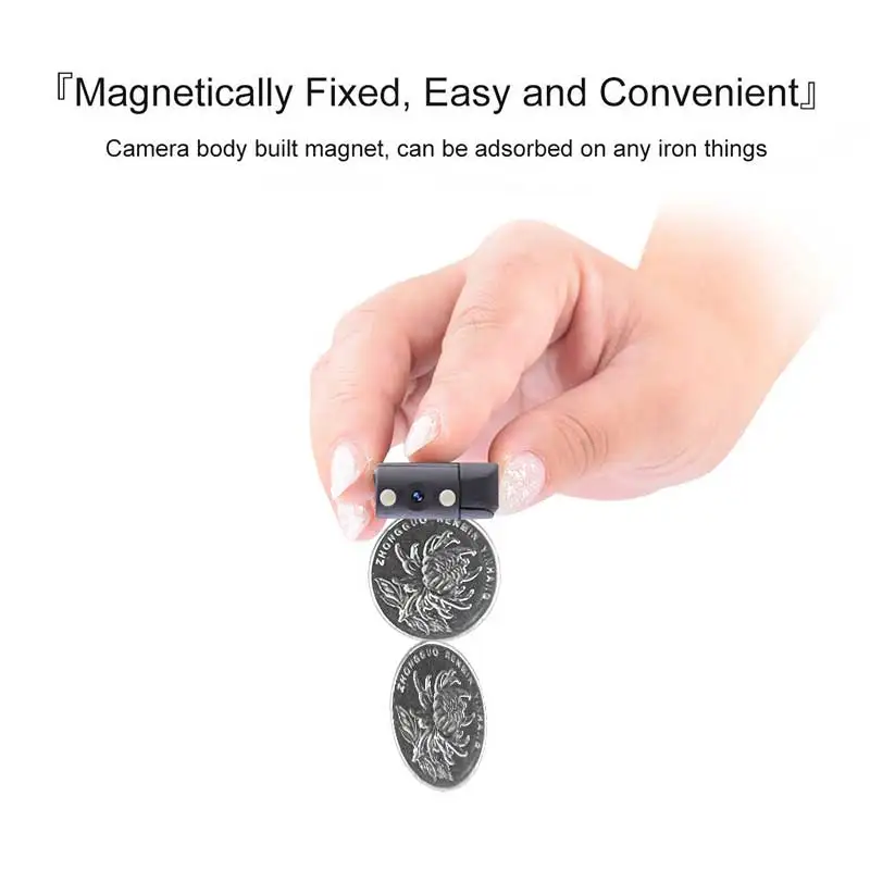 5 часов работы портативная Магнитная мини камера для тела видеокамера диктофон с