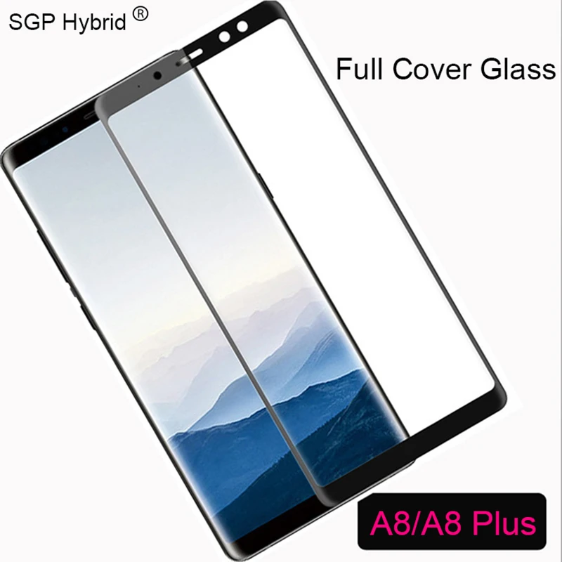 9D Полный Клей закаленное стекло для samsung Galaxy A6 Plus A8 2018 A 6 8 A6plus A8plus A82018 Защитная