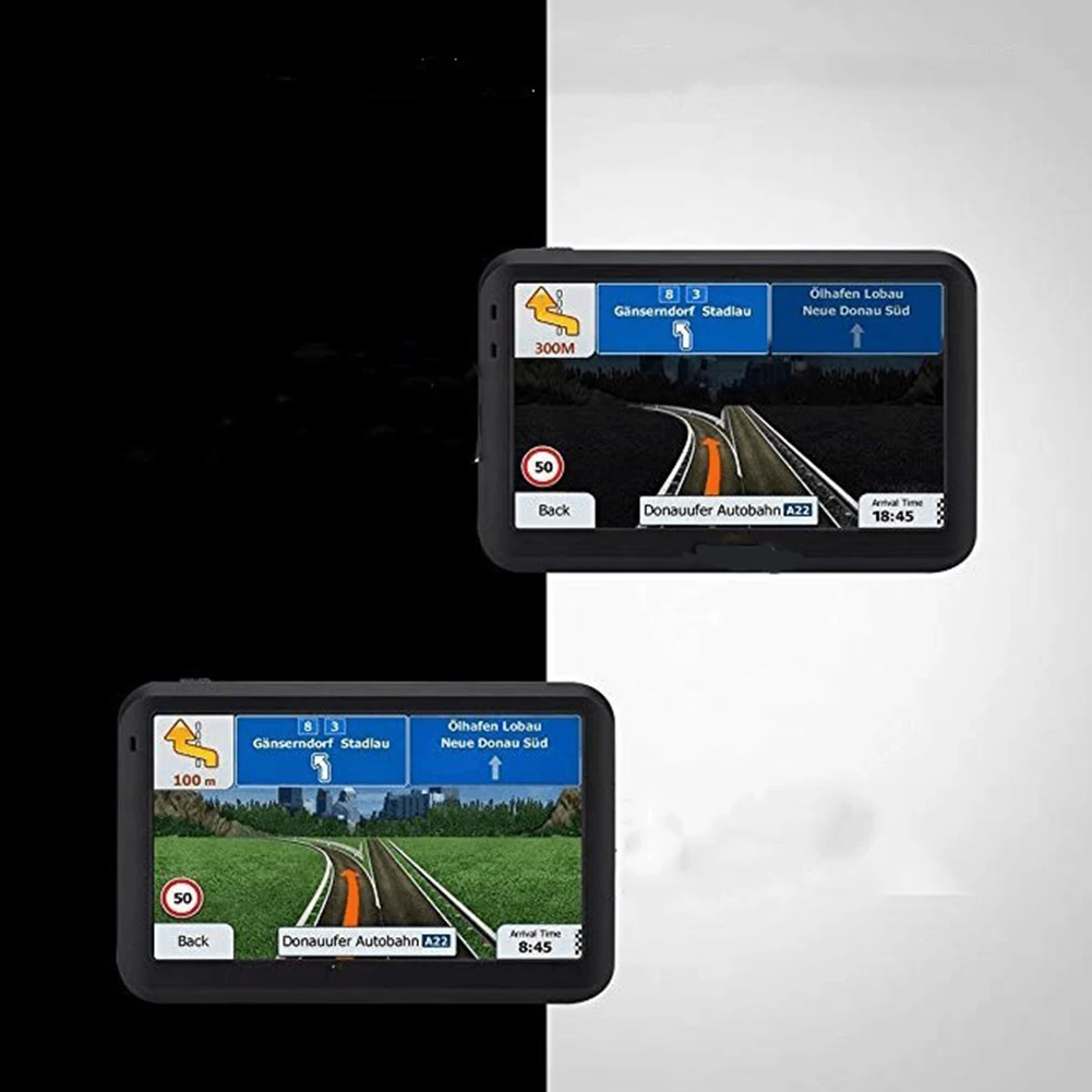 Портативный " HD бортовой gps портативный навигатор 256 МБ+ 8 Гб Sat Nav карта Юго-Восточной Азии Европа Америка Австралия карты навигатор