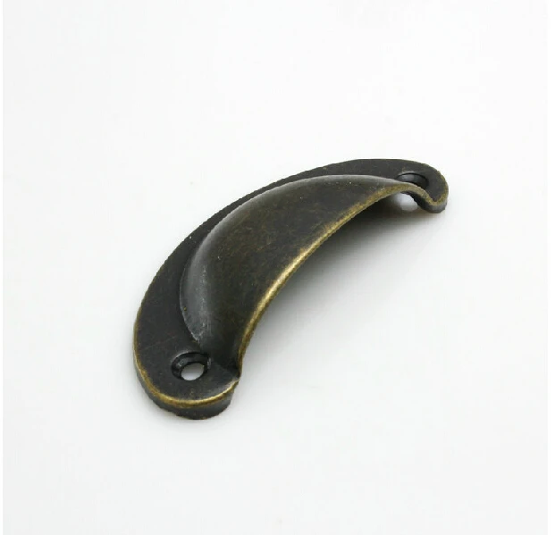 20 шт./лот 7 см длинная труба корпус антикварная ручка ящик тянет коробка ювелирных