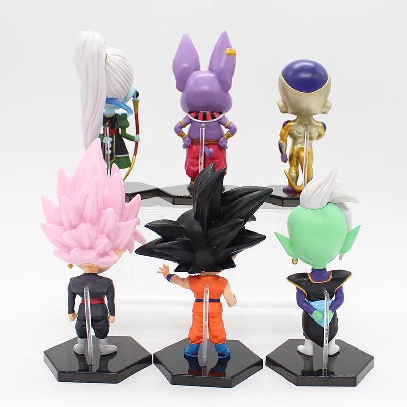 1 шт./лот Goku/Чампа/vados/Frieza 6 стилей Дракон цифры мяч фигурки детей Игрушечные