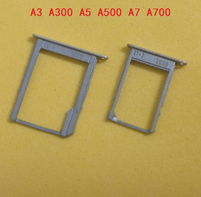 10 компл./лот слот для Sim карты micro SD памяти Samsung Galaxy A3 A300 A5 A500 A7 A700 сменный лотка