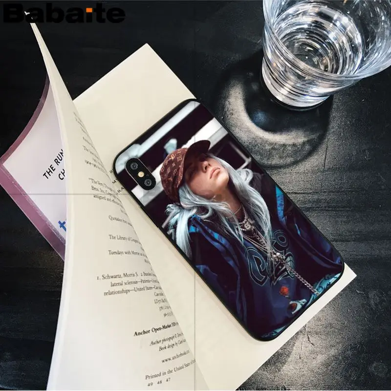 5 Babaite Billie Eilish Новинка чехол для телефона Fundas чехол для Apple iPhone 8 7 6 6S Plus X XS MAX 5 5S SE XR мобильных телефонов - Цвет: 5