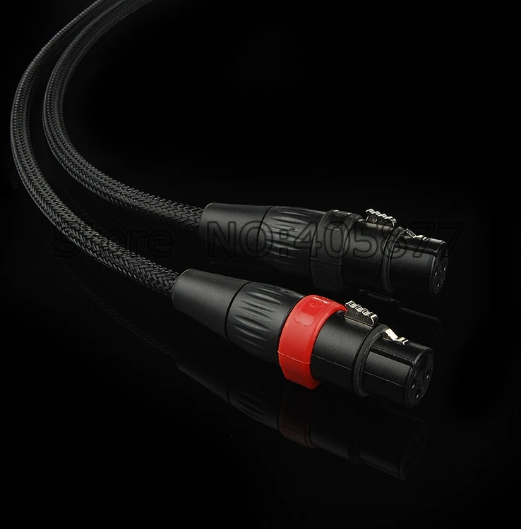 Hi End посеребренный аудиокабель 2 RCA папа к XLR HIFI Разъем 3 Pin аудиофильный кабель|2 rca