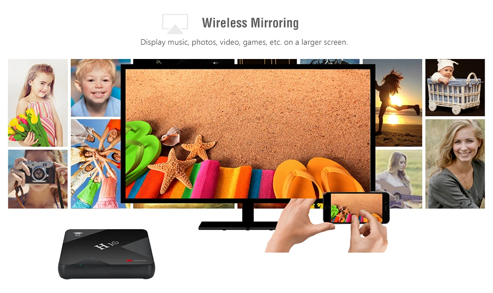 H10 Smart tv Box Allwinner H6 Android 9,0 2,4G 5G WiFi USB 3,0 HDMI 2,0 телеприставка Поддержка 6K HDR H.265 4G+ 32G/64G медиаплеер