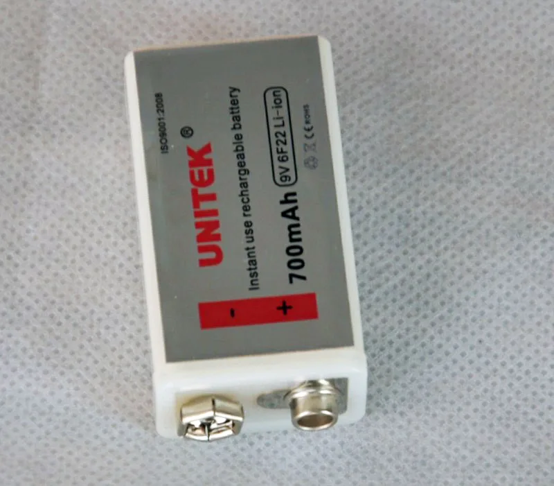 ZNTER/DP/UNITEK/PKCELL 6F22 горяч-продавая 9 V Перезаряжаемые батареи для дыма Беспроводной микрофоны