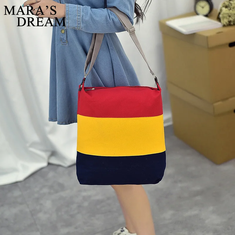 Женские сумки Mara's Dream сумка через плечо высокое качество Холщовая Сумка на для