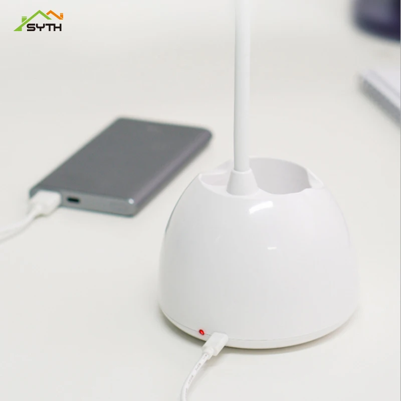 Flexo настольная лампа Светодиодная Сенсорная usb с батареей|Настольные лампы| |