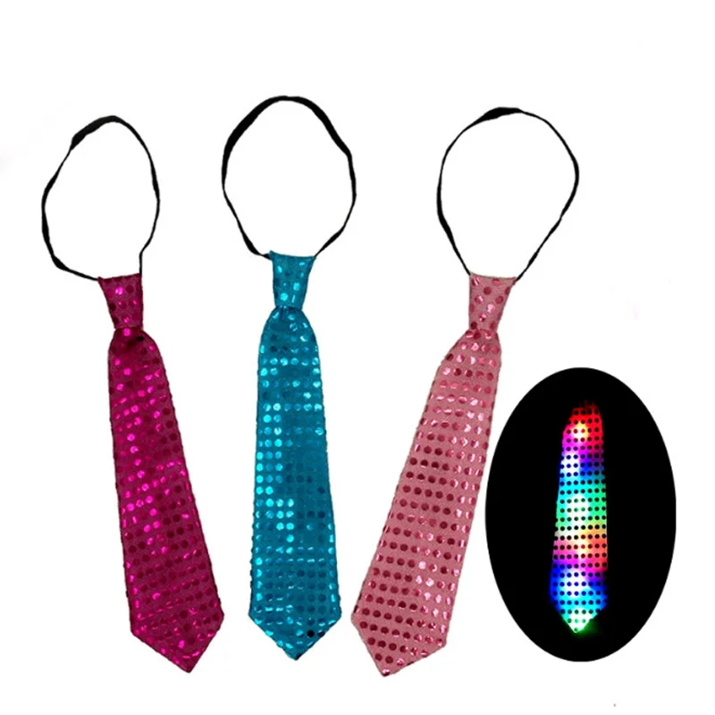 Светящийся галстук фестиваль детский день рождения Rave Led освещение игрушки для