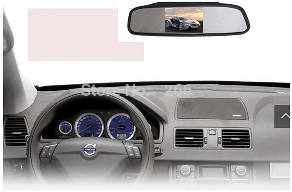 Бесплатная доставка 5 штук в упаковке &quotдюймовый TFT ЖК дисплей зеркало заднего