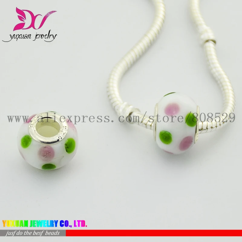 Бусины-шармы из муранского стекла TK093