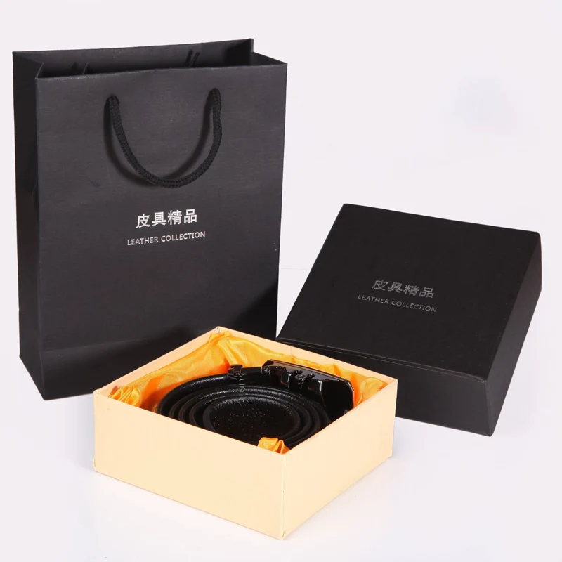 Коробка с лентой на поясе Подарочная коробка для обувь мужчин и женщин|belt box|box