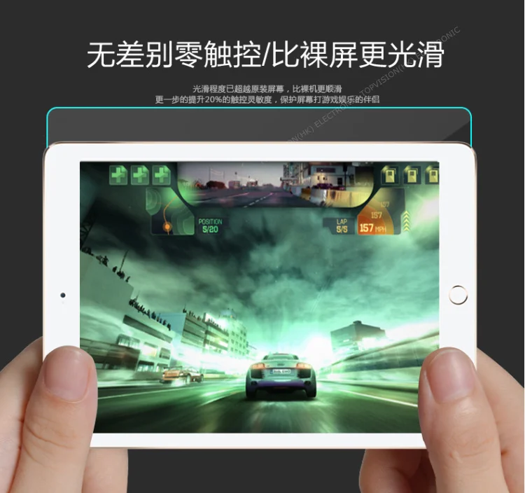Можно отслеживать онлайн 0 3 мм 9H premium 2.5D изогнутая Защитная пленка для apple ipad air 1 2