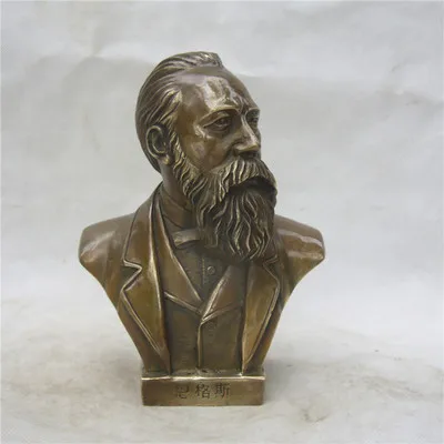 6 ''русский лидер Иосиф Сталин статуя бюста медная латунная фигура скульптура