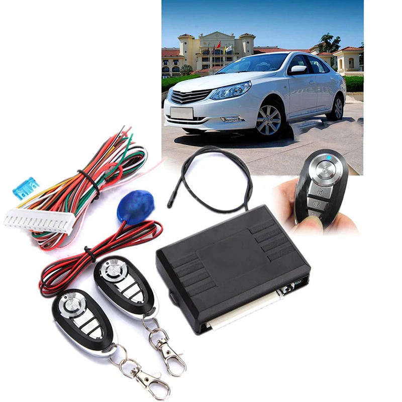 Автомобильный Центральный дверной замок со светодиодной подсветкой 12 В