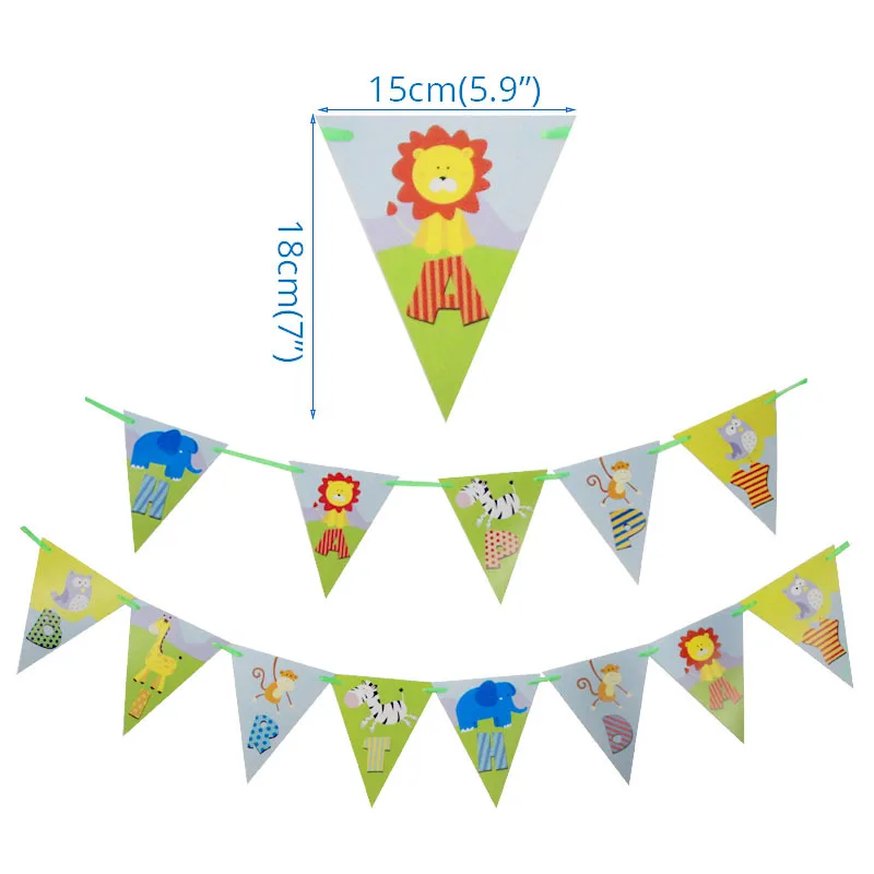 1set banner 1 компл. Динозавр тема фольги воздушные шары с днем рождения баннер детские игрушки Воздушные шары детский душ сафари День Рождения Декор поставки - Цвет: 1set banner