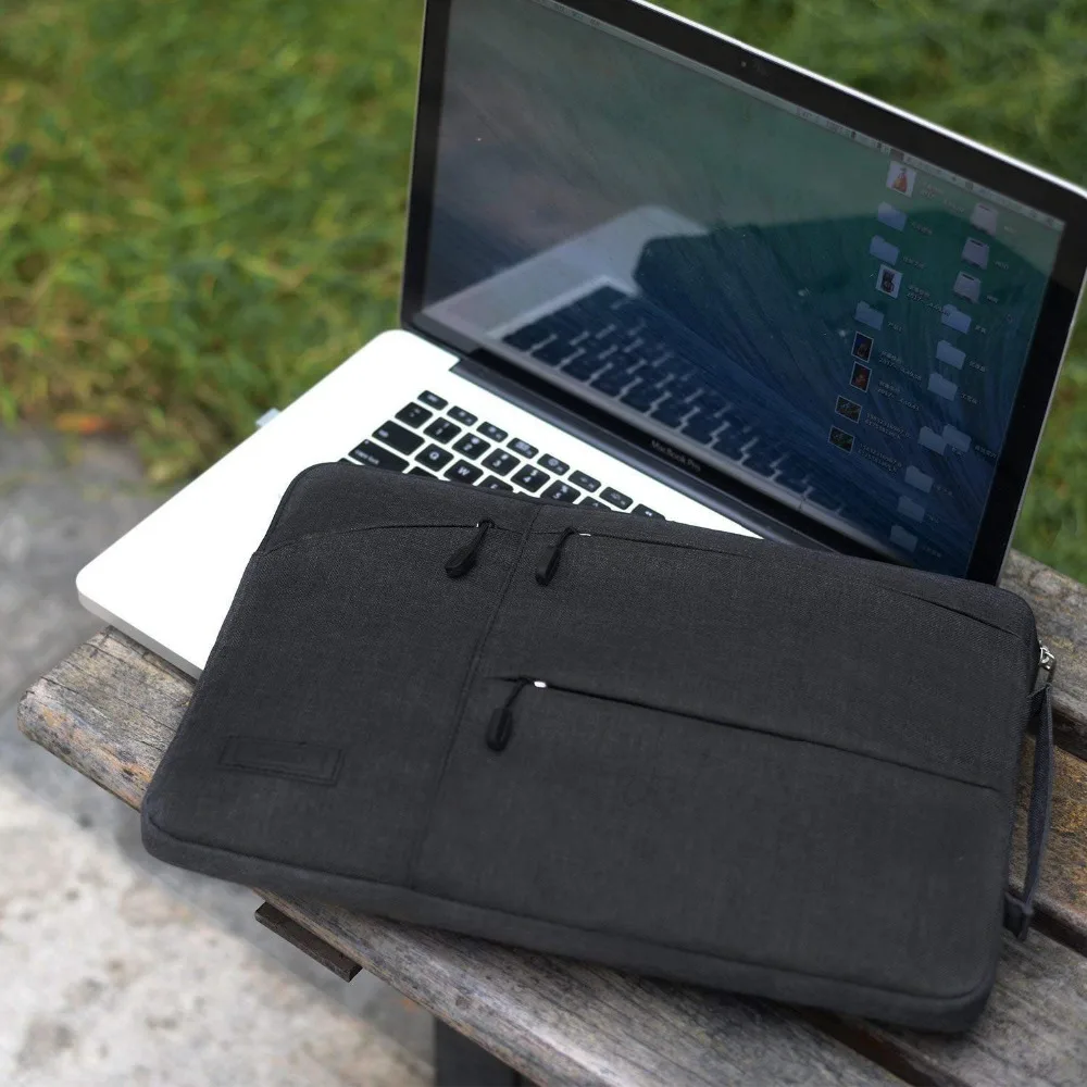 Сумка для ноутбука Gearmax 12 13 14 15 6 сумка черный серый чехол Macbook Air Pro сумки нейлон|bag