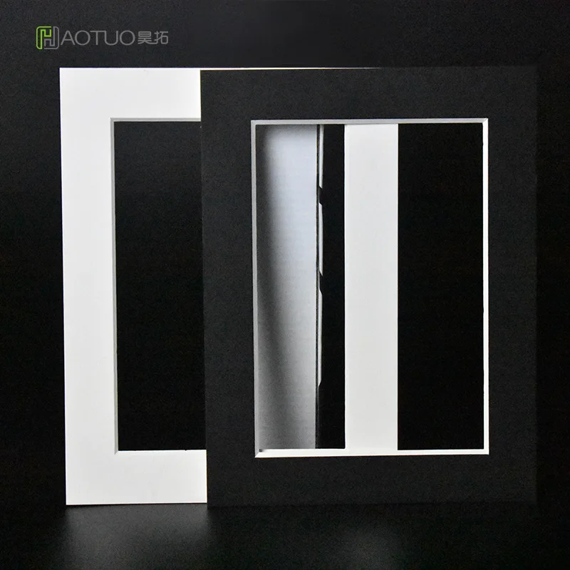 HT Acid Free Bevel Cut Cardboard Photo Easel Mats for 5x7 Inch Pictures Wedding Party Decoration Picture Frame Mounting Board | Дом и сад