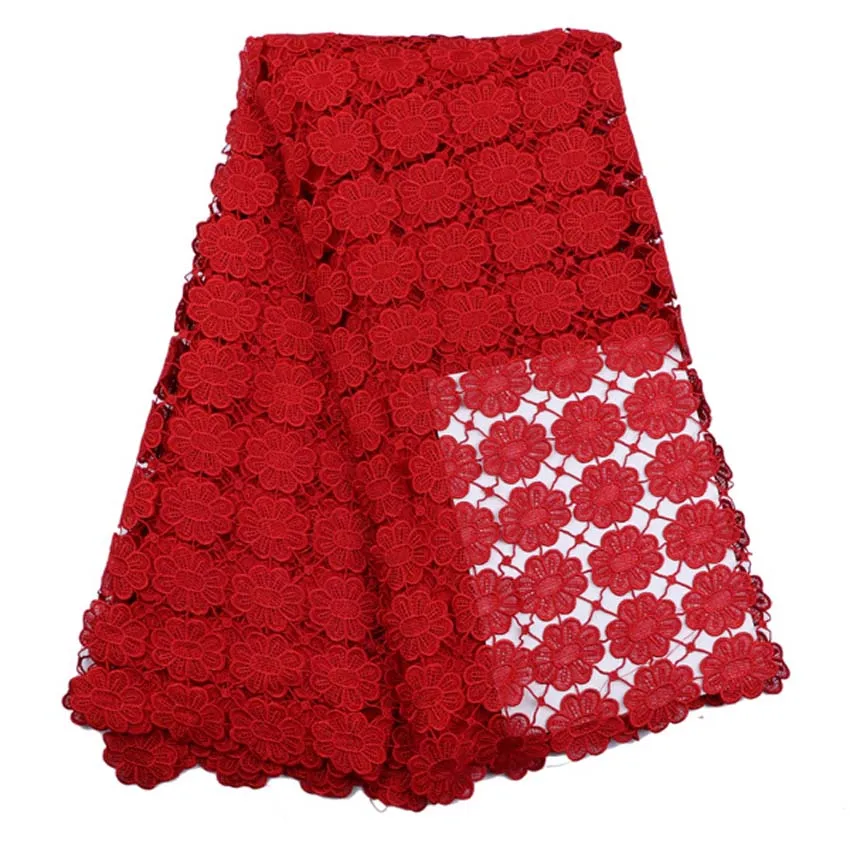 Белая африканская кружевная ткань высокое качество Свадебное кружево 2018 5 ярдов