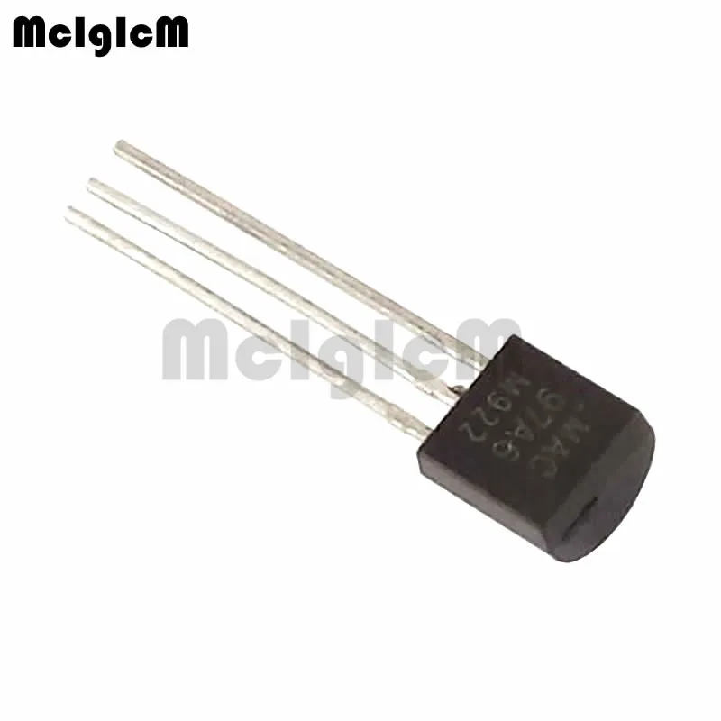 MCIGICM 5000 шт. MAC97A6 400V 600mA кремниевый управляемый коммутатор TO-92 с выпрямительным диодом тиристорный