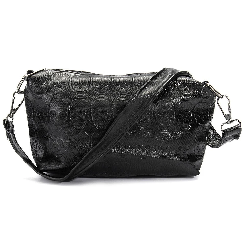 2 модная женская сумка с черепом через плечо сумка-тоут кожаная |