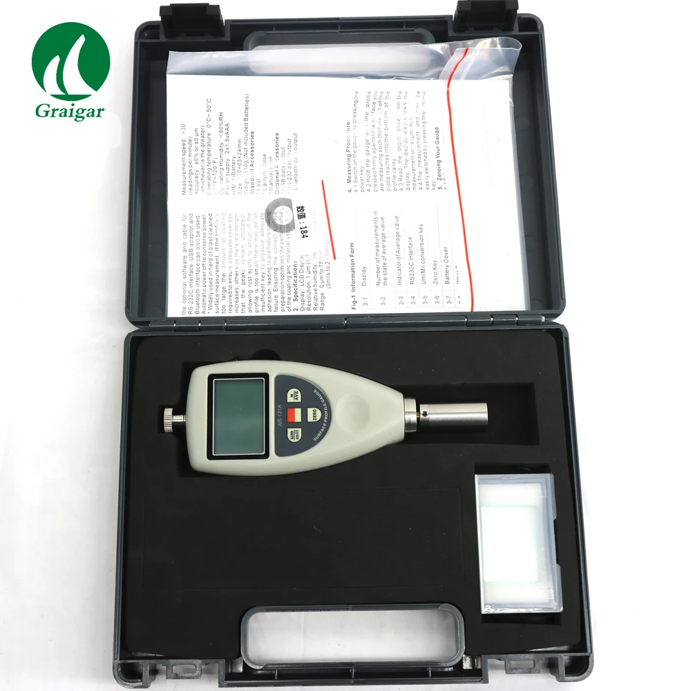 

Graigar AR-131A Surface Profile Gauge 0um to 750um