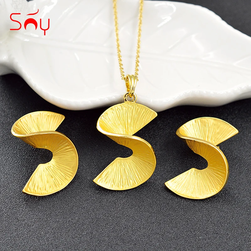 Sunny Jewelry этнические наборы ювелирных изделий для женщин колье серьги кулон