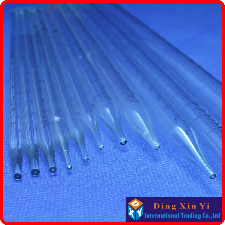 (10 pieces/lot) resolution 0.002ml Glass measuring Pipette 0.2ml glass burette graduated pipette | Канцтовары для офиса и дома