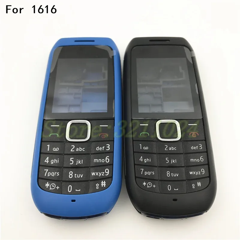 Для Nokia 1616 Корпус крышка дверная рама+ Батарея задняя крышка+ клавиатура+ логотип