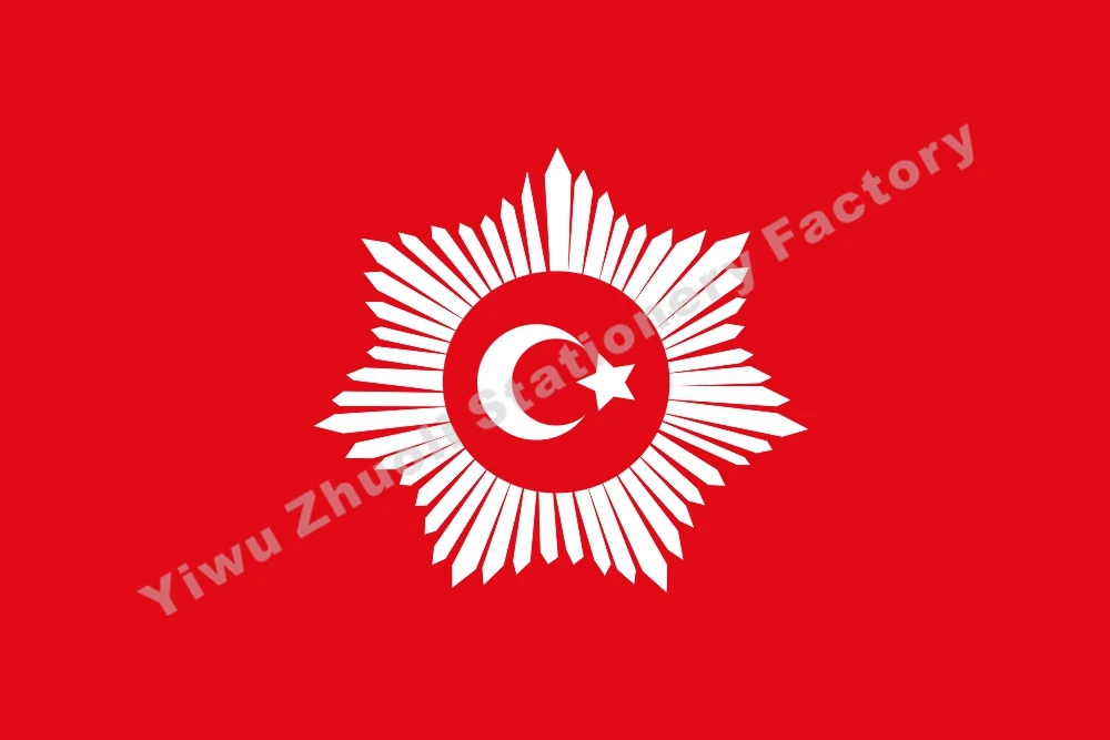 

Ottoman Sultan Naval Flag 3x5FT 100D empire flag/history flag/State Flag/Activity/parade/Festival/world cup/Home Decoration